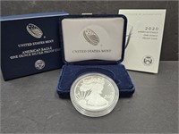 U.S. Mint American Eagle 1 OZ Silver Proof Coin