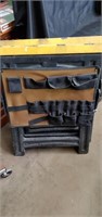 Folding Sawhorses with tool pouch
