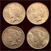 1923 - 1926 Peace Dollar Lot