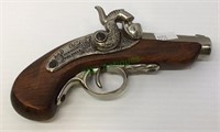 Replica Deringer Philadelphia hand gun measuring