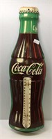 Vintage Donasco Coca-Cola tin thermometer,
