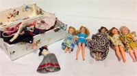 1956 Mattel doll and vintage ideal toy dolls with