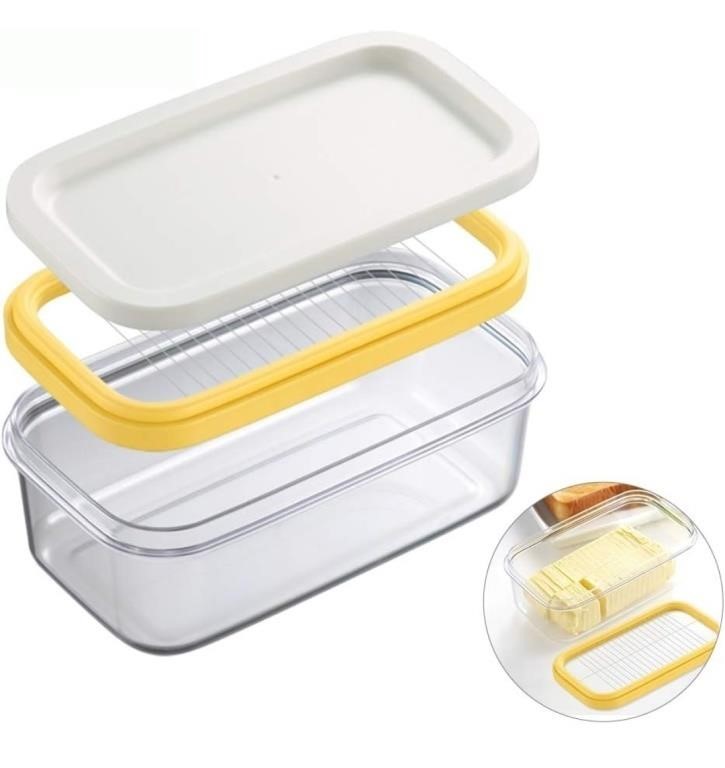 Plastic Butter Dish, Covered Butter Dish with
