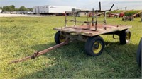 80" x 10' Trailer w/ Steel Bed, Extendable Tongue
