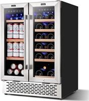 Wine and Beverage Refrigerator 24 inch