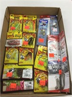 Lot of new fishing tackle