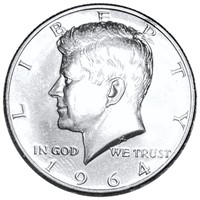 1964 Kennedy Half Dollar UNCIRCULATED