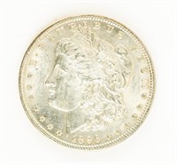 Coin 1896-P Morgan Silver Dollar-AU