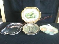 Vintage Platters and trays