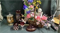 Floral Arrangement and Souvenir
