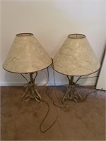 Metal Lamps and Shade