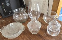 Lot of Vintage Glassware