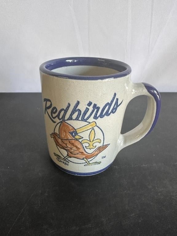 Louisville Stoneware RedBirds Mug