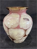 Carstens W. Germany Purple & White Pottery Vase