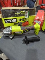 Ryobi 18v 4-1/2" angle grinder