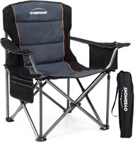 Overmont Oversized Folding Camping Chair - 385