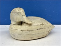 Painted Wooden Duck