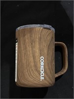Corkcicle Woodgrain 16 OZ Mug
