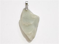 Natural Rough Jade Pendant