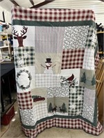 Holiday Quilt w/ Shams