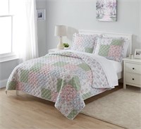 R3068  Simply Shabby Chic 3-Piece Quilt Set, Full/