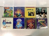 8 Vintage Laser Disc Movies