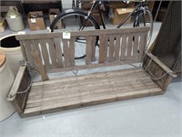 Wooden Porch Swing - 59"