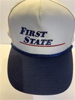 First state snap to fit ball cap appears to be a
