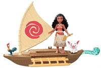 Disney Princess Moana Small Doll & Boat Playset