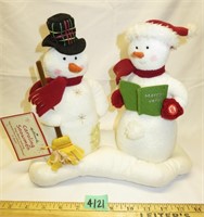 Caroling Snowmen Hallmark Collectable