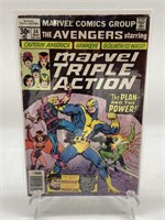 30¢ 1976 Marvel Triple Action The Avengers Comic