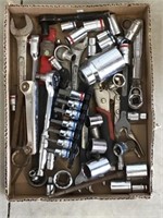 Assorted Sockets And Tools