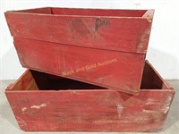 (2) Marked Pearl Harbor USMCR Shipping Crates