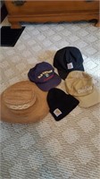 Carhart Hats (3); Koko Kooler Straw Hat