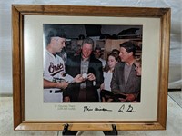 Bill Clinton & Al Gore Signed/Inscribed/Framed