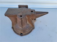 Small Vintage Unmarked Cast Iron Anvil