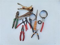 Mixed Lot Pliers-Clamps-tools
