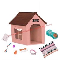 Our Generation Deluxe Dog House Set - OG Puppy