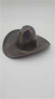 Vintage Copper Hat Ashtray Ranger Hat Cowboy Hat