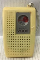 VISION SOLID STATE AM RADIO