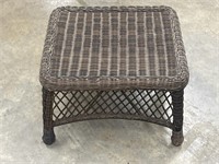 Small Wicker Short Table 20in x 13in Style #2