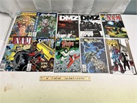10 Assorted Comic Books
