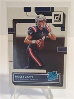 2022 Donruss Rated rookie Bailey Zappe RC
