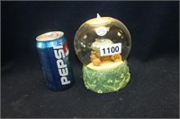 TEA LIGHT CANDLE SNOW GLOBE