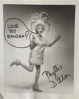 Phyllis Diller signed photo