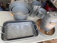 Galvanized Decorative & Kitchen Items