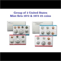 1972 & 1973 United States Mint Set in Original Gov