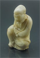 Fine 18th C. Chinese Shoushan Stone Carved Figure