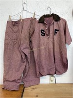 Vintage Baseball Team Uniform