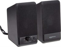 (N) Amazon Basics Computer Speakers for Desktop or